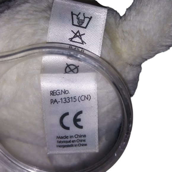 JELLYCAT LONDON White Kitty Stuffed Cat Plush Pink Polka Dot Bow Retired 2698 - Picture 7 of 10